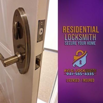 Don't wait until it's too late to secure your home. Avi G Locksmith is ready to help you with all your house lock needs in Port Charlotte.