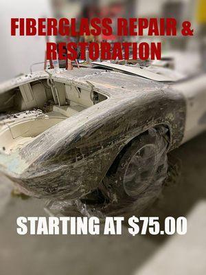 Fiberglass restoration