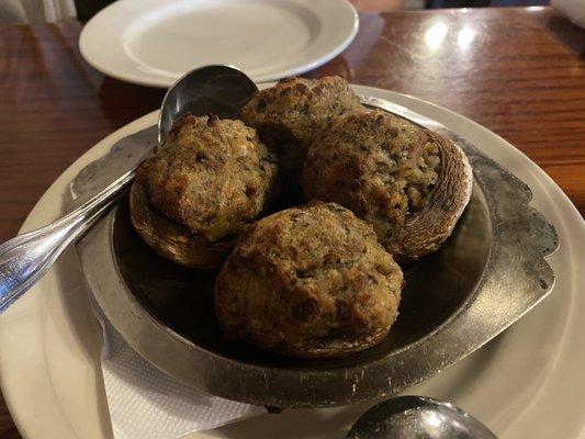 Stuffed mushrooms  amazing