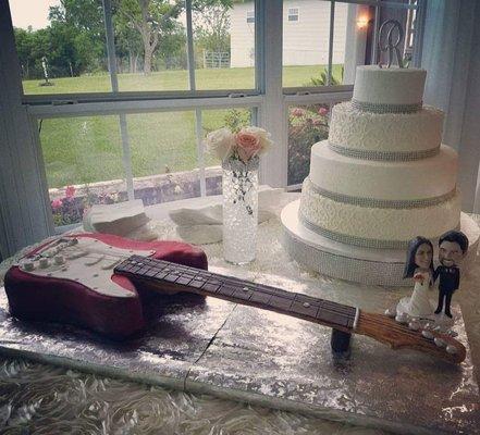 Guitar Groom's Cake