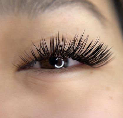 Wispy Angel set of eyelash extensions