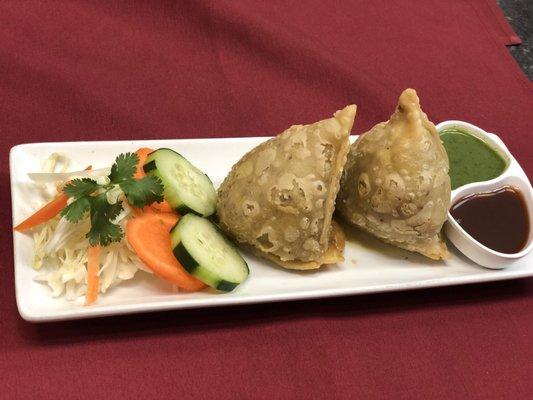 Keema samosa