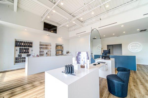 Capelli Hair Extensions Retail Store in Montrose - River Oaks Houston.