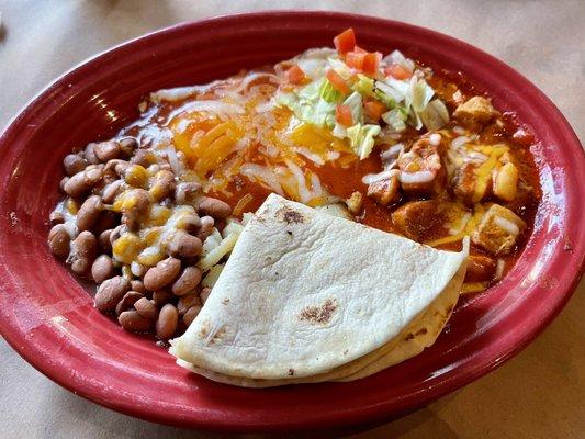 Carne Adovada and Eggs