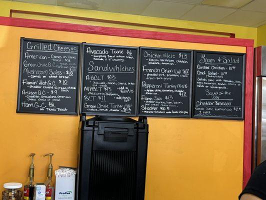 Menu Board