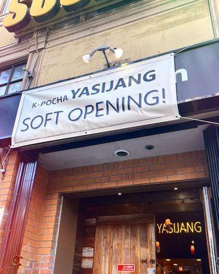 Soft Opening