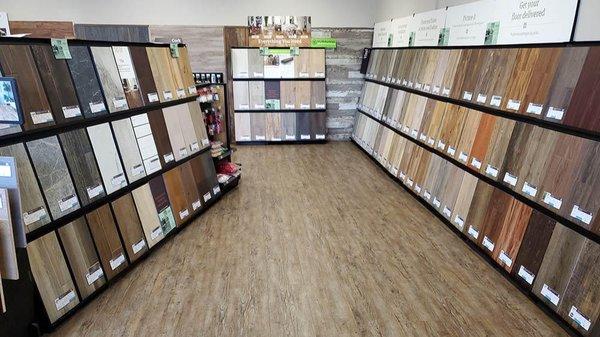 Interior of LL Flooring #1262 - Colmar | Aisle View