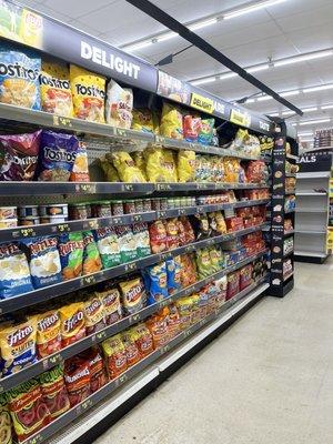 Snack aisle