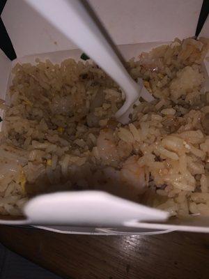 Shrimp fried rice