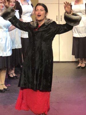 My daughter in her final performance after being with the program for 18 years