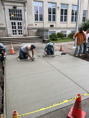 Commercial Concrete Pad