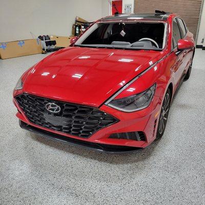 2022 Hyundai Sonata limited windshield replacement