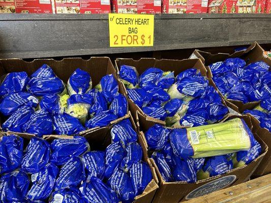 8/21/24 You have got to be joking 2 for $1 celery hearts