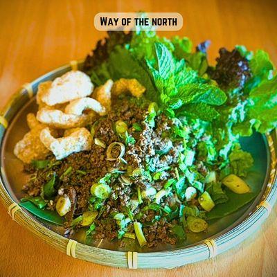 Way of The North ( A variety of Larb Pork Salad )