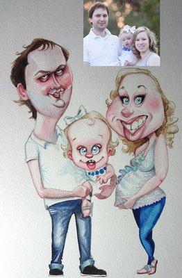 Caricature Artist Mac Garcia