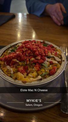 Elote Mac n cheese