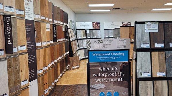 Interior of LL Flooring #1163 - Springdale | Left Side View