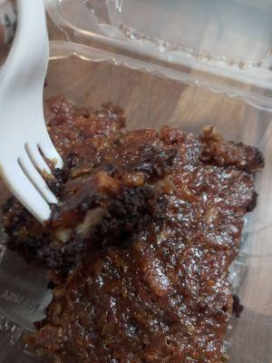 Pecan brownie