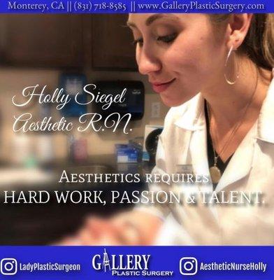 Our Aesthetic Nurses are Full Time aesthetic nurses trained by Dr. Wendy Wong.