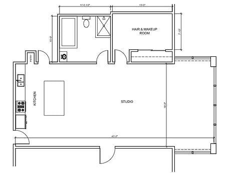 Studio Floorplan