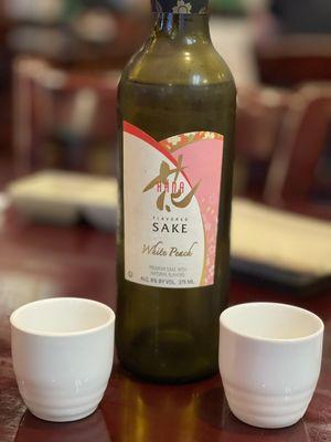 White Peach Sake