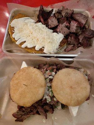 Cachapa & Arepa de carne