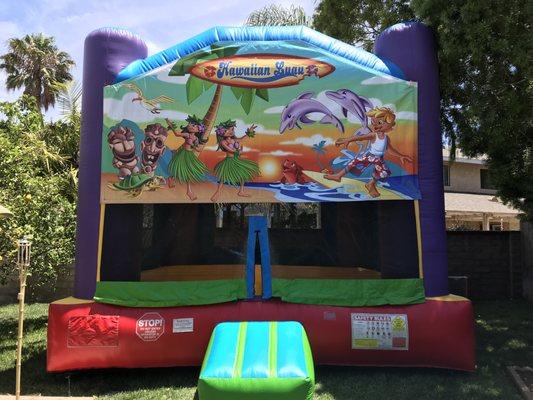 Hawaiian Luau Jumper Rental in Ventura County