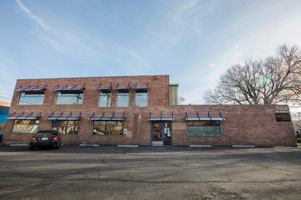 The Yoga Center Reno reserved parking in Midtown - fully accessible.