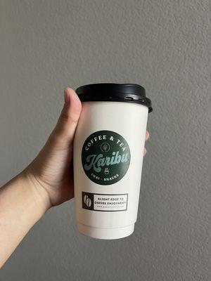 Hot Latte 16 oz