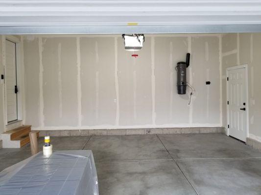 NEW GARAGE. BEFORE