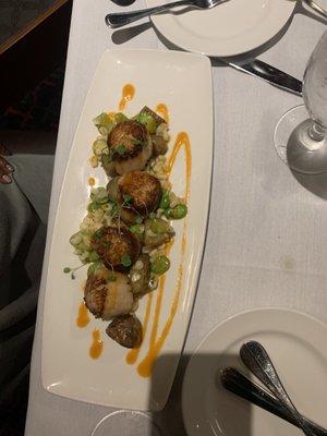 Pan-Seared Diver Scallops