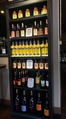 Dr. Pepe's liquor selection