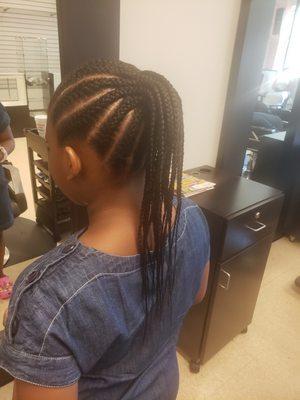 Kids Goodess Cornrows