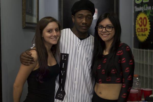 HipHop Artist Dizzy Wright Hanging out