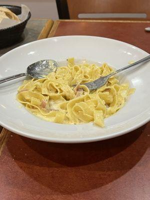 Fettuccini Carbonara