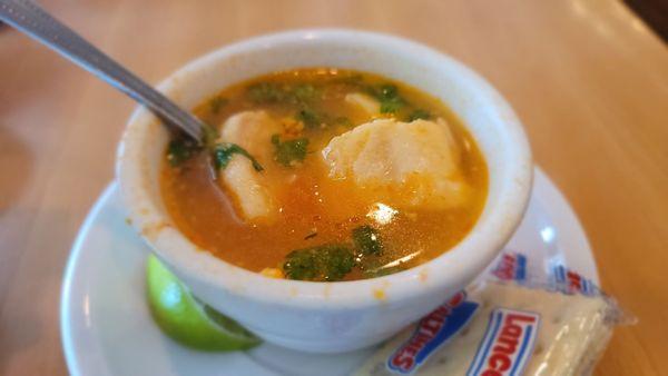 Fish soup, delicious!