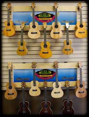 The Strum Shop is proud to carry, sell, and service Kala Ukuleles