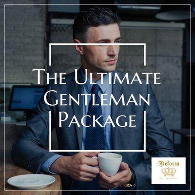 Try our Ultimate Gentleman Package