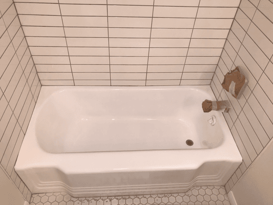 After tub refinishing Portland, OR