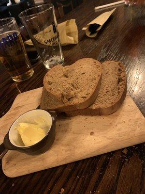 House bread with Irish butter