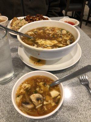 Hot & sour soup!!