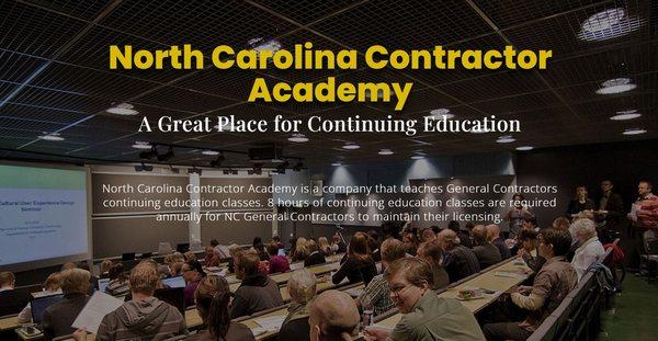 A-1  North Carolina Contractor Academy