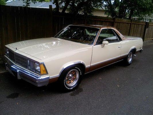 1980 El Camino front bumper