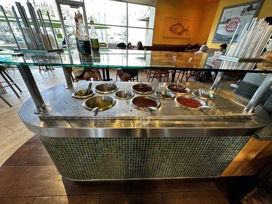 Salsa bar