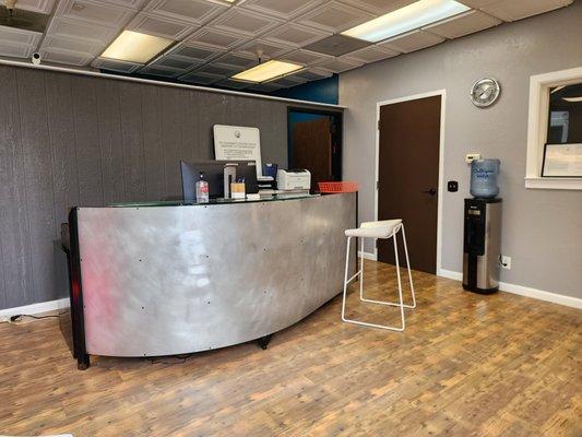 Our new Livermore location reception area