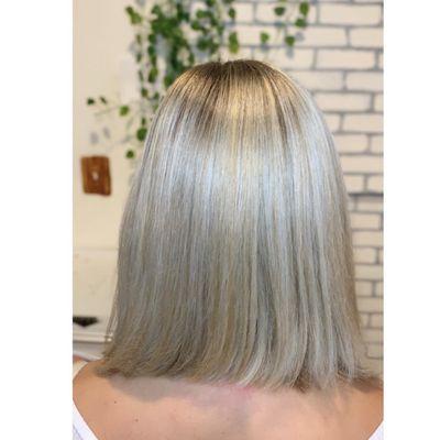 Blonde highlights