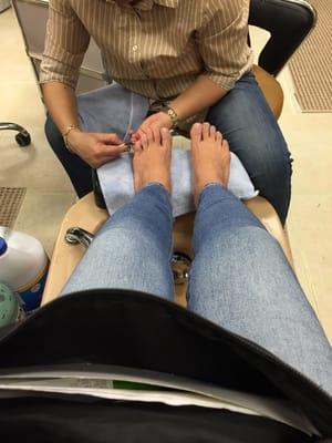 Deluxe pedi in the works