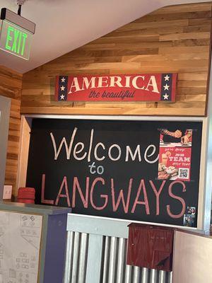 Langway's All American Sports Bar