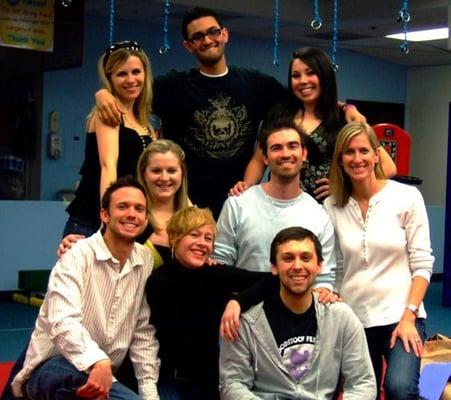 The 2010 Staff of My Gym Encino: Eric, Krissy, Lindsey, Danyial, Kelly, Dominique, Sanford, Justin, & Monique.