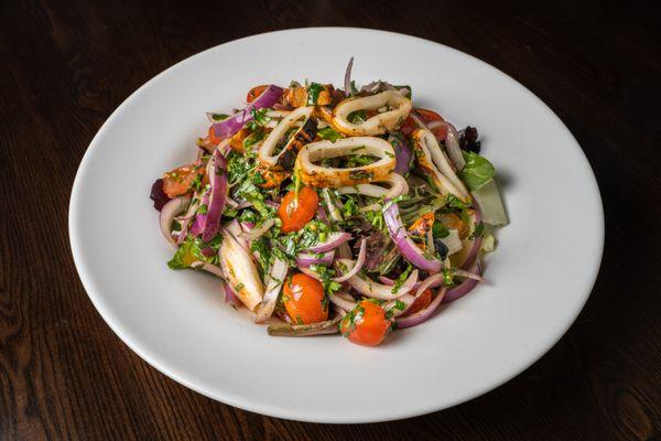 Grilled Calamari Salad